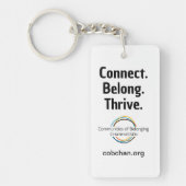 CoBC-Sleutelhanger - Connect Belong Thrive Sleutelhanger (Voorkant)