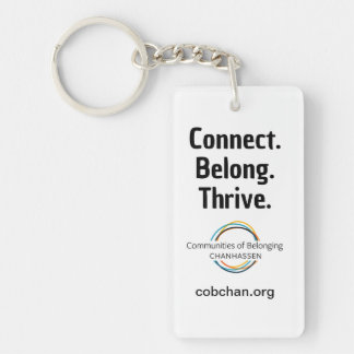 CoBC-Sleutelhanger - Connect Belong Thrive Sleutelhanger