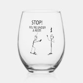 Cobertbarias4 Wijnglas Zonder Voet (Voorkant)