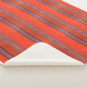 Cobertor aguayo boliviano sherpa deken (3/4)