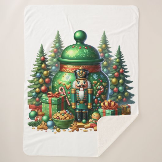 Cobertor (Blanket) Sherpa Quebra-Nozes Sherpa Deken (Voorkant)