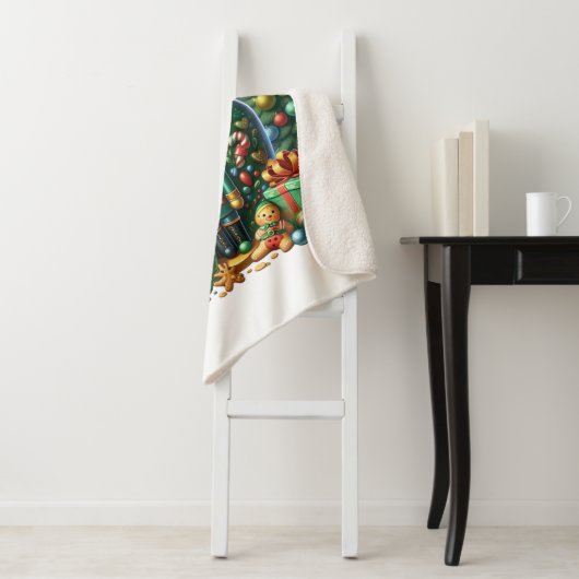 Cobertor (Blanket) Sherpa Quebra-Nozes Sherpa Deken (In situ)