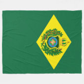Cobertor de Lã Bandeira Imperial do Brasil Fleece Deken (Voorkant (Horizontaal))