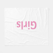 Cobertor Girls Fleece Deken (Voorkant (Horizontaal))