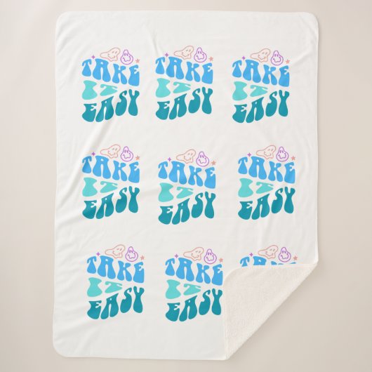 COBERTOR TAKE IT EASY SHERPA DEKEN (Voorkant)
