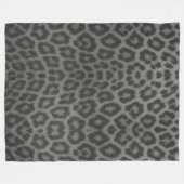 Cobertor Textura de Pele de Leopardo Fleece Deken (Voorkant (Horizontaal))