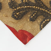 COBERTOR Tulipas e Renda DESIGN Fleece Deken (Hoek)