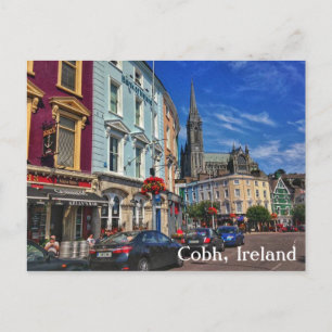 Cobh, Cork van de Provincie van Ierland het Briefkaart