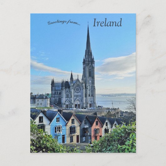 Cobh County Cork Ierland Briefkaart (Voorkant)