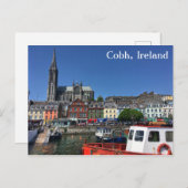 Cobh, County Cork, Ierland Briefkaart 3 (Voorkant / Achterkant)