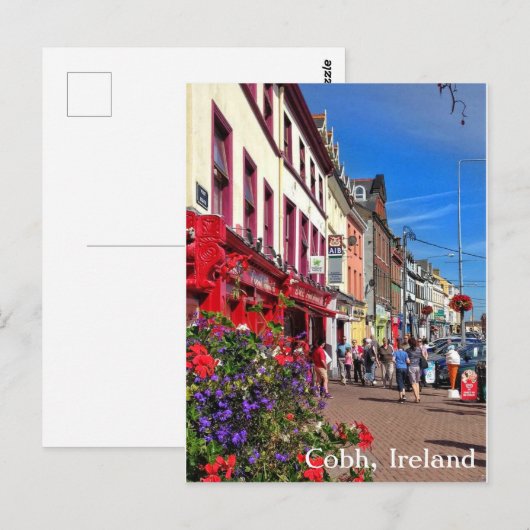 Cobh, County Cork Ireland, Briefkaart (Voorkant / Achterkant)