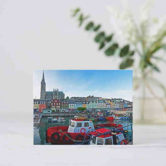 Cobh Harbour Briefkaart (Staand voorkant)