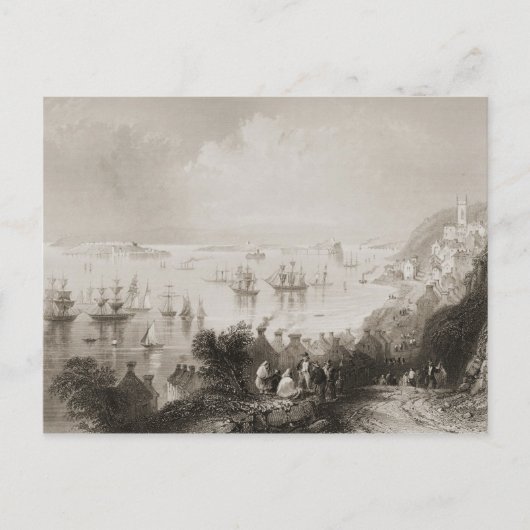 Cobh Harbour, Cork, Ierland Briefkaart (Voorkant)