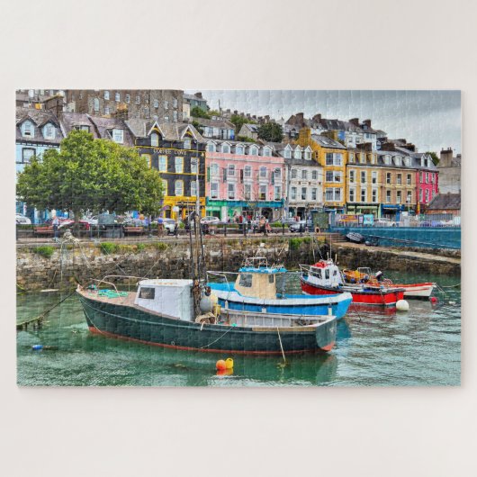 Cobh, haven van Cork, Ierland Legpuzzel (Horizontaal)