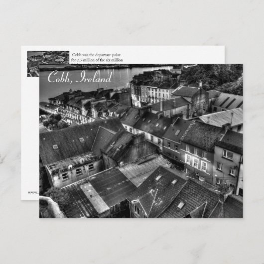 Cobh, Ierland Briefkaart (Voorkant / Achterkant)
