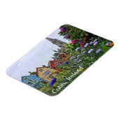 Cobh, Ierland Kleurrijke Hydrangeas Magnet Magneet (Linkerzijde)