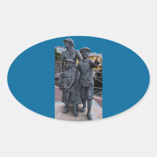 Cobh, Ierse standplaats Ovale Sticker