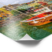 Cobh Port in Ierland Foto Afdruk (Hoek)