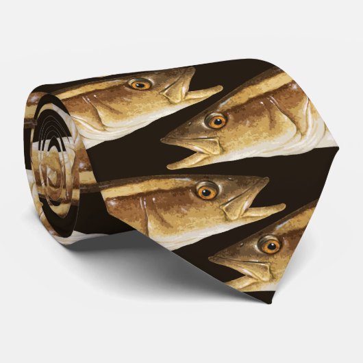 Cobia Necktie Stropdas (Opgerold)