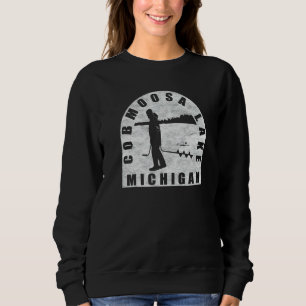 Cobmoosa Lake Ijsvissen Michigan Trui