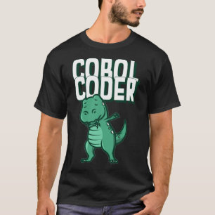 COBOL Coder Dinosaur Programmer Essential T-Shirt