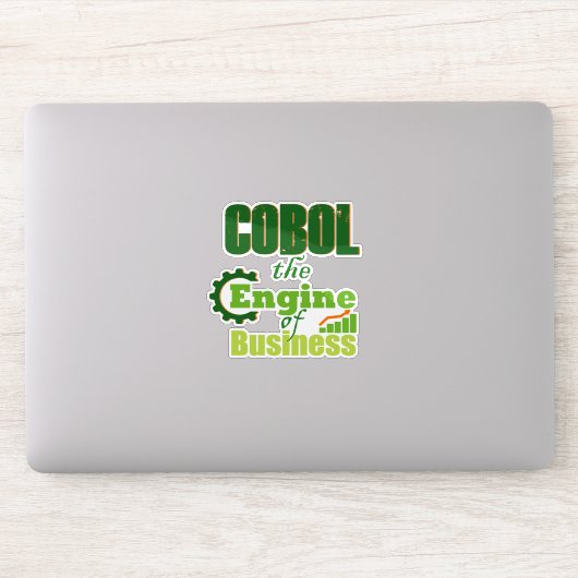 Cobol De Motor van Bedrijfsvoering Sticker (Computer)