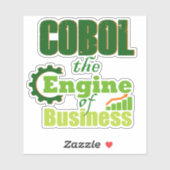 Cobol De Motor van Bedrijfsvoering Sticker (Vel)