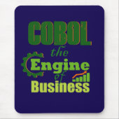 Cobol de motor van het bedrijfsleven muismat (Voorkant)
