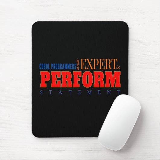 COBOL Expert Perform Statement Klassieke Coderings Muismat (Met muis)