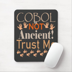 COBOL is niet antiek – Legacy Code, Moderne Kracht Muismat