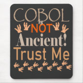 COBOL is niet antiek – Legacy Code, Moderne Kracht Muismat (Voorkant)