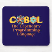 Cobol legendarische programmeertaal muismat (Voorkant)