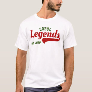 COBOL Legenden Est. 1959 – Een Retro Tech T-shirt