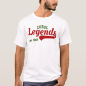 COBOL Legends Est. 1959 – A Retro Tech T-shirt (Voorkant)