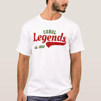 COBOL Legends Est. 1959 – A Retro Tech T-shirt