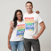 Cobol Programmeertaal Basis Werkwoorden T-shirt (Unisex)