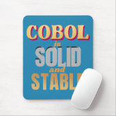 Cobol-programmeertaal is sterk en stabiel muismat (Met muis)