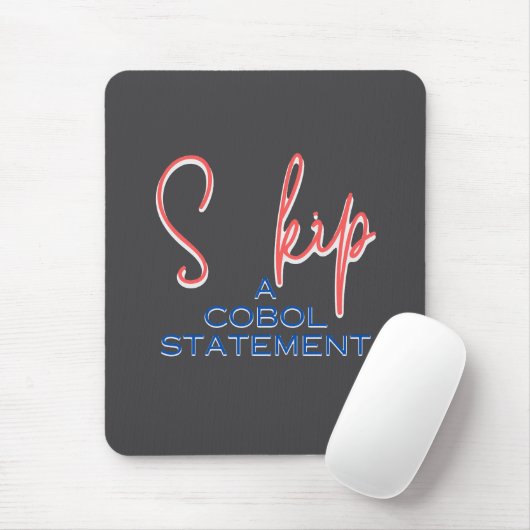 Cobol Programmeertaal Skip Statement Muismat (Met muis)