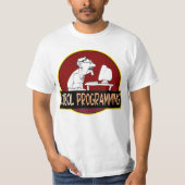 COBOL Programmer - Old-School Coding Legend  T-shirt (Voorkant)