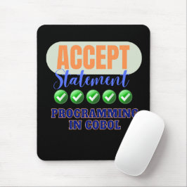 Cobol Programmeren Met Accept Statement Muismat