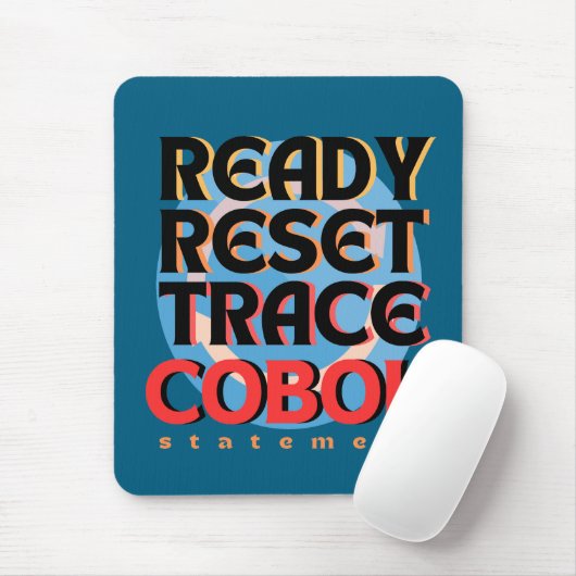 Cobol Programmeren Reset Trace Muismat (Met muis)