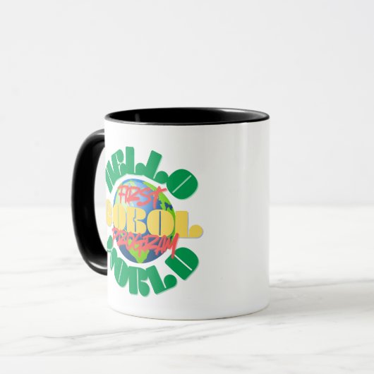Cobol Programmeren's Hello World Eerste Programma Mok (Voorkant links)