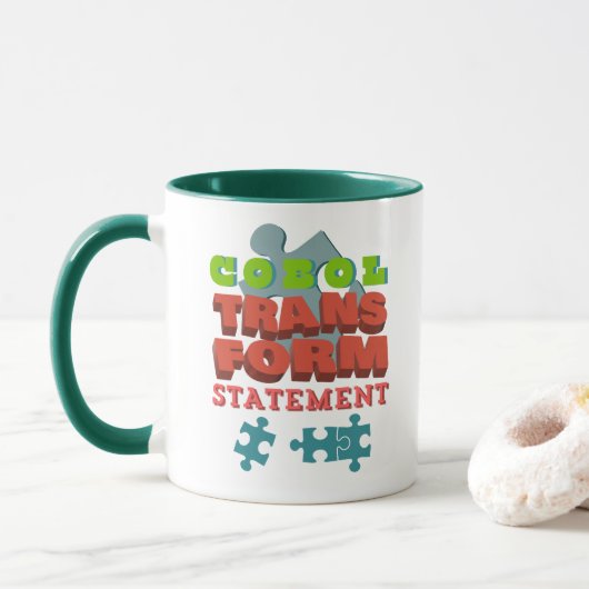 Cobol-programmering Transform Statement Mok (Met donut)
