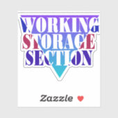 Cobol-programmering Werkopslag Sticker (Vel)