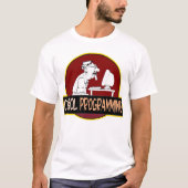 COBOL-programmeur - Oude-school coderingslegende T-shirt (Voorkant)