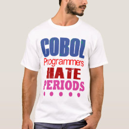 Cobol-programmeurs haten punten t-shirt