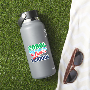Cobol-programmeurs houden van punten sticker