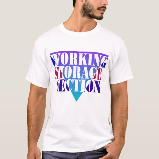COBOL Programming Working Storage T-shirt (Voorkant)