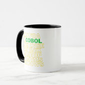 COBOL-taal besturingssysteemplatforms  Mok (Voorkant links)