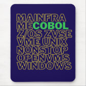 COBOL-taal besturingssysteemplatforms Muismat (Voorkant)